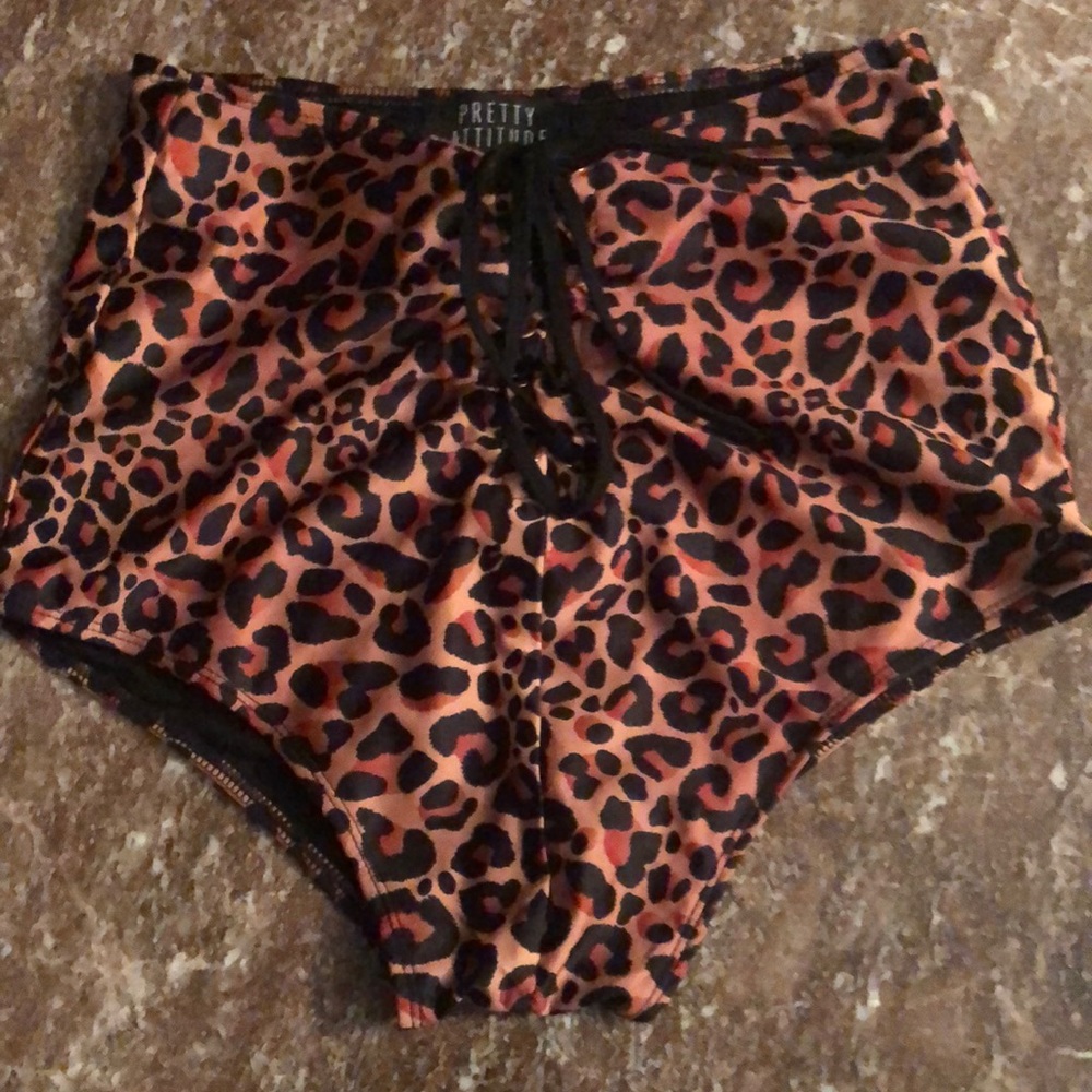 Pretty Attitude high waisted swim bottoms